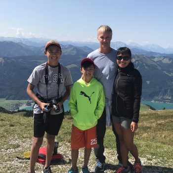 Family travel, Europe, Family of four