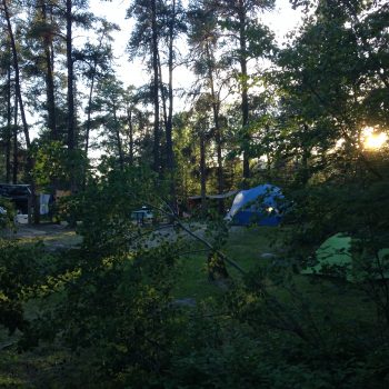 Camping, relax, rushing river, tent